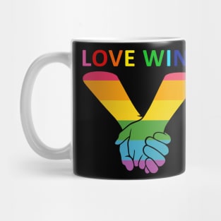 Love Wins, Love Wins design Mug